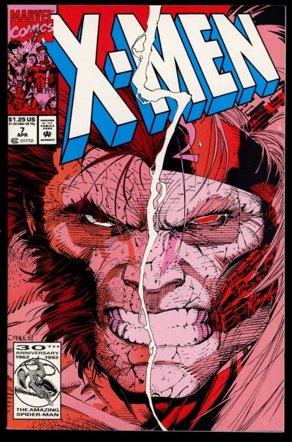 X-Men - #7 - 04/92 - 9.4 - Marvel