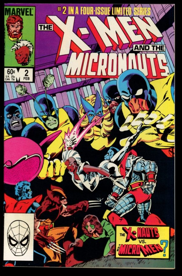 X-Men And The Micronauts - #2 OF 4 - 02/84 - 9.4 - Marvel