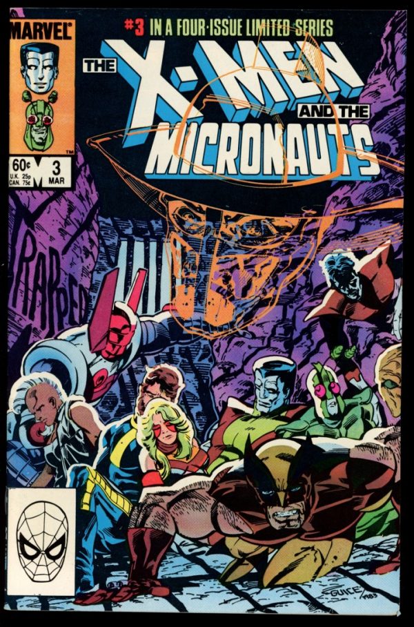 X-Men And The Micronauts - #3 OF 4 - 03/84 - 9.0 - Marvel