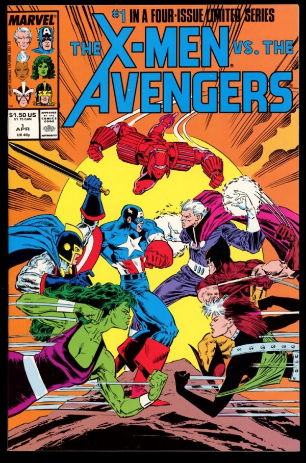 X-Men Vs The Avengers - #1 OF 4 - 04/87 - 9.2 - Marvel