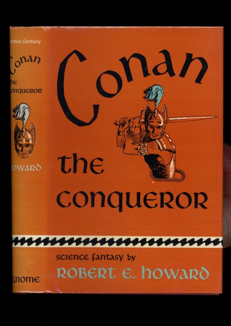 Conan The Conqueror - 1st Print - -/50 - NF/NF - Gnome Press