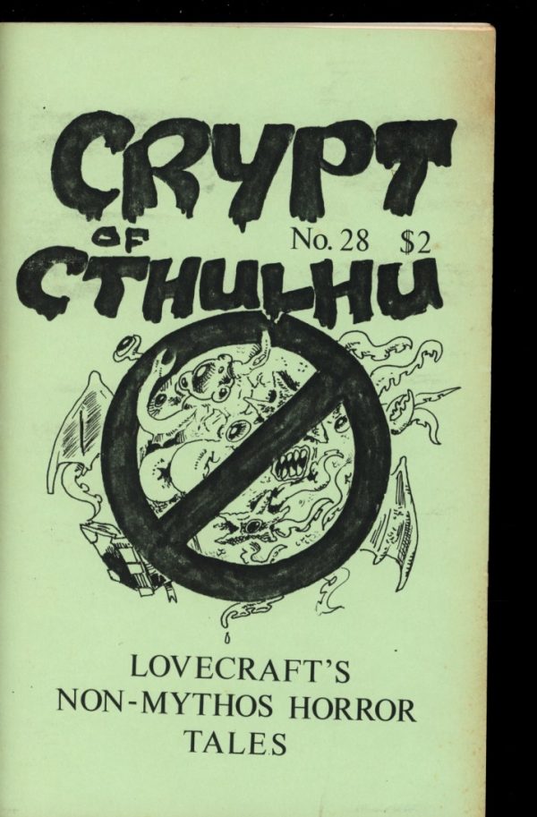 Crypt Of Cthulhu - #28 - 12/84 - VG-FN - Robert Price