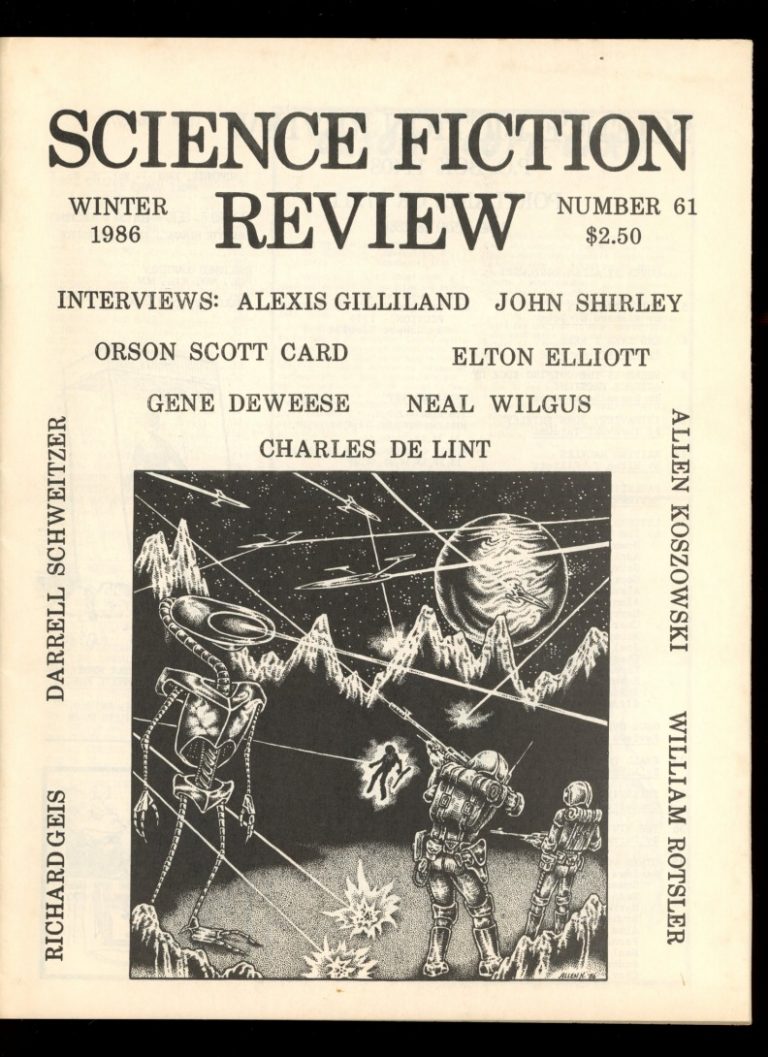 Science Fiction Review - #61 - WINTER/86 - FN - Richard E. Geis