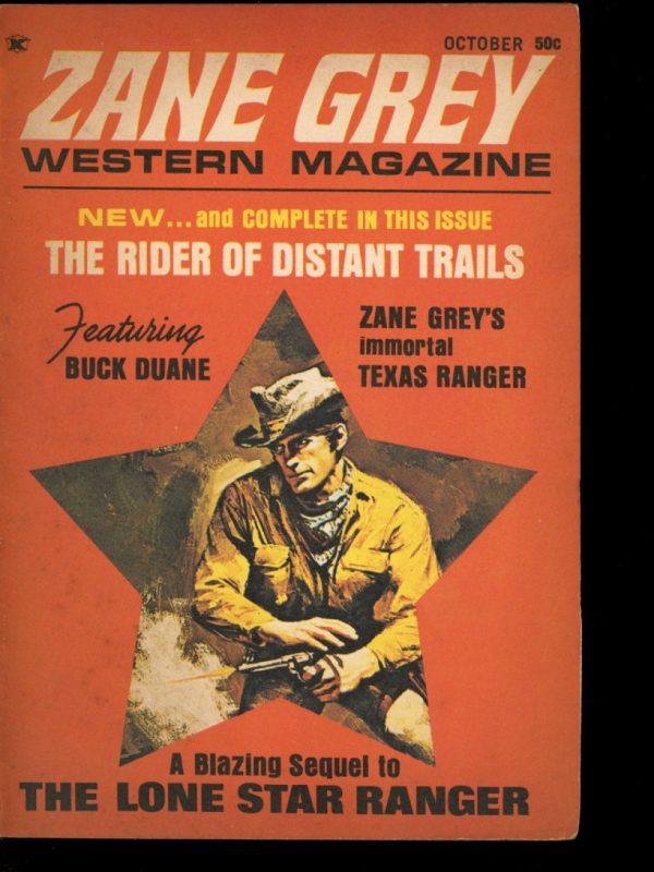 Zane Grey Western Magazine - 10/69 - 10/69 - VG - Zane Grey Western Magazine