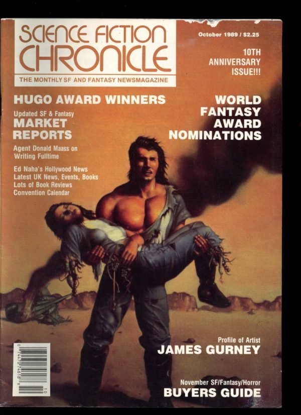 Science Fiction Chronicle - 10/89 - 10/89 - G-VG - Algol Press