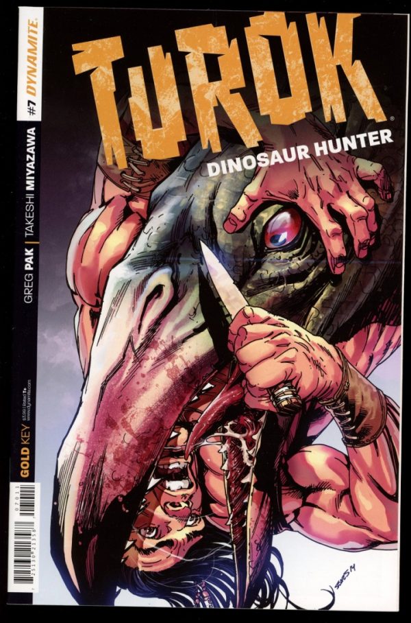Turok: Dinosaur Hunter - #7 – CVR A - -/14 - 9.6 - Dynamite