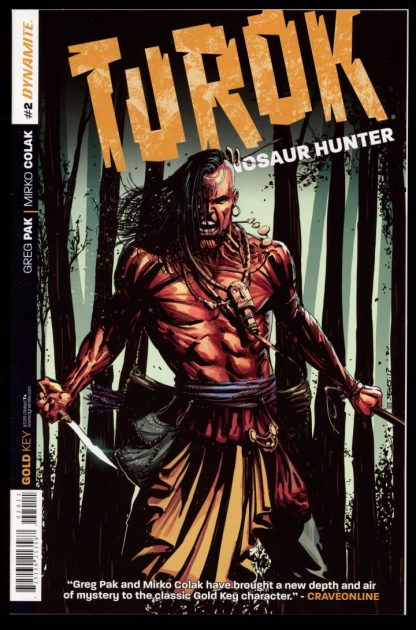 Turok: Dinosaur Hunter - #2 – MAIN CVR - -/14 - 9.6 - Dynamite