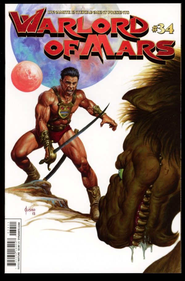 Warlord Of Mars - #34 – CVR A - -/14 - 9.6 - Dynamite