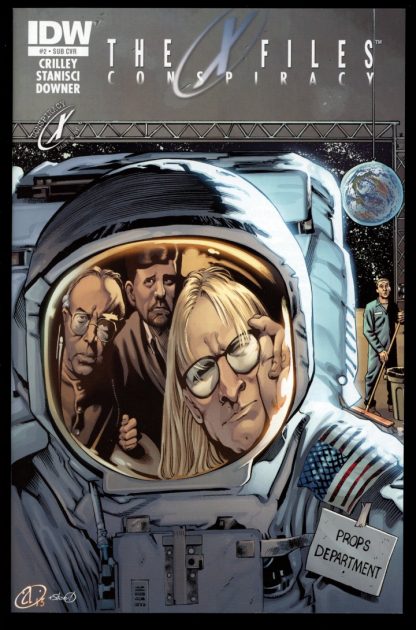 X-Files/Crow: Conspiracy - #2 – SUB CVR - 03/14 - 9.6 - IDW