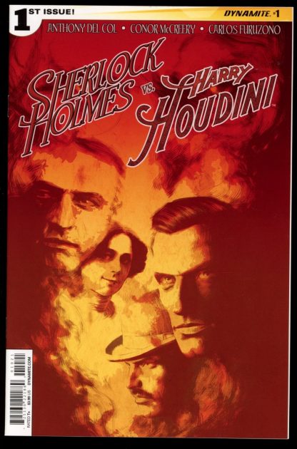 Sherlock Vs Harry Houdini - #1 – CVR A - -/14 - 9.6 - Dynamite