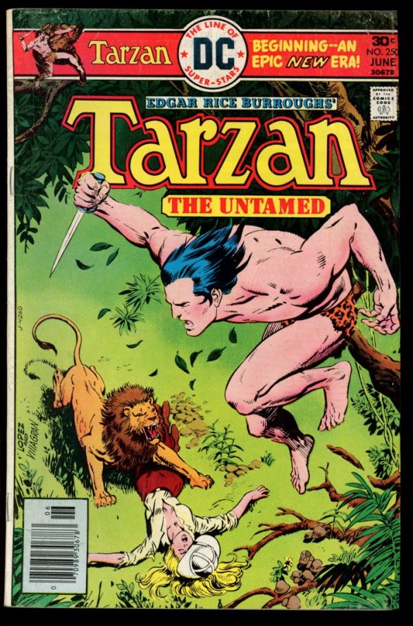 Tarzan - #250 - 06/76 - 5.0 - DC