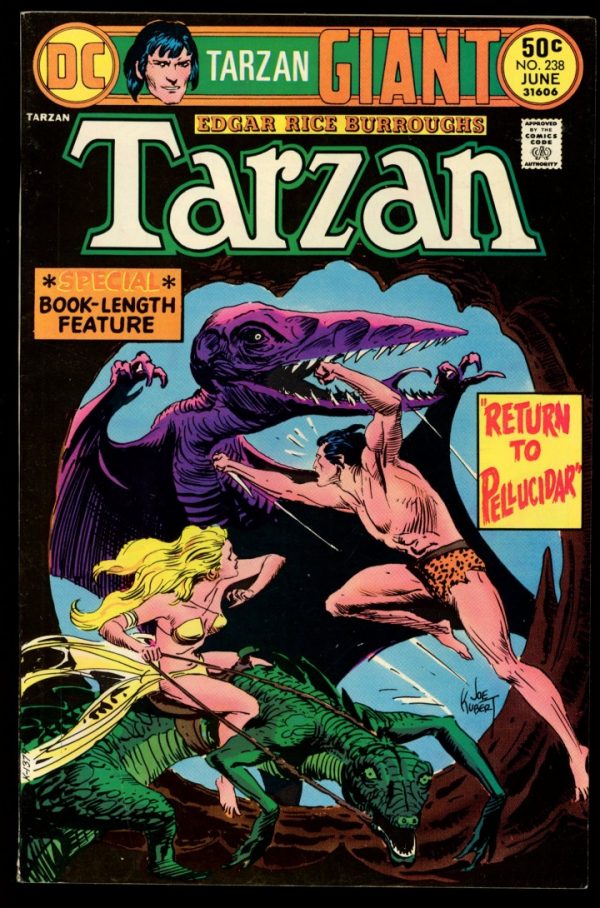 Tarzan - #238 - 06/75 - 8.0 - DC