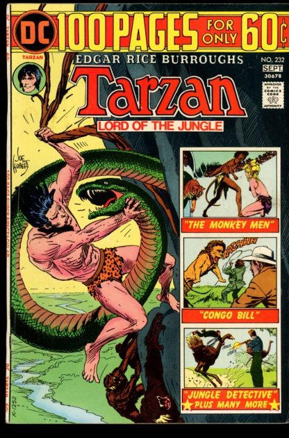 Tarzan - #232 - 08-09/74 - 6.0 - DC