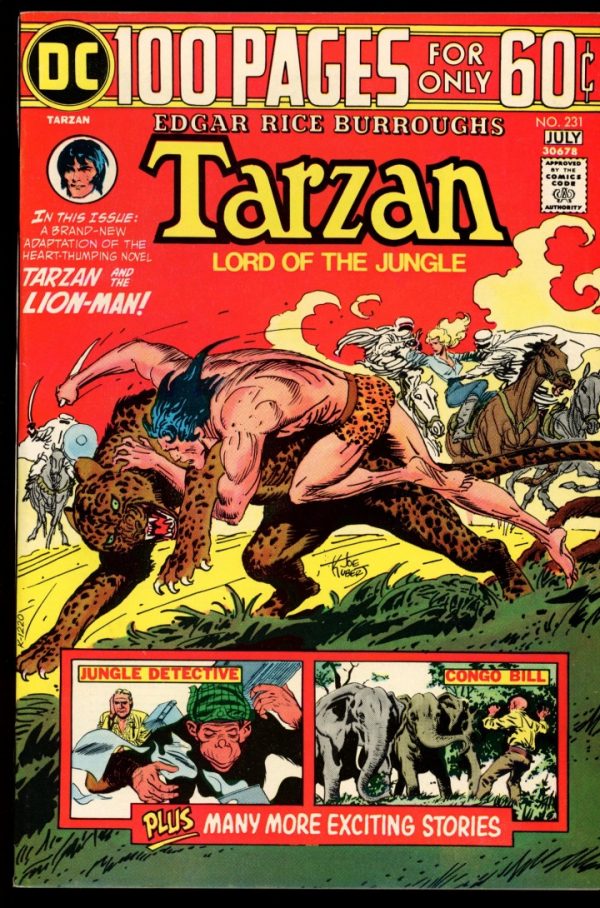 Tarzan - #231 - 06-07/74 - 7.0 - DC