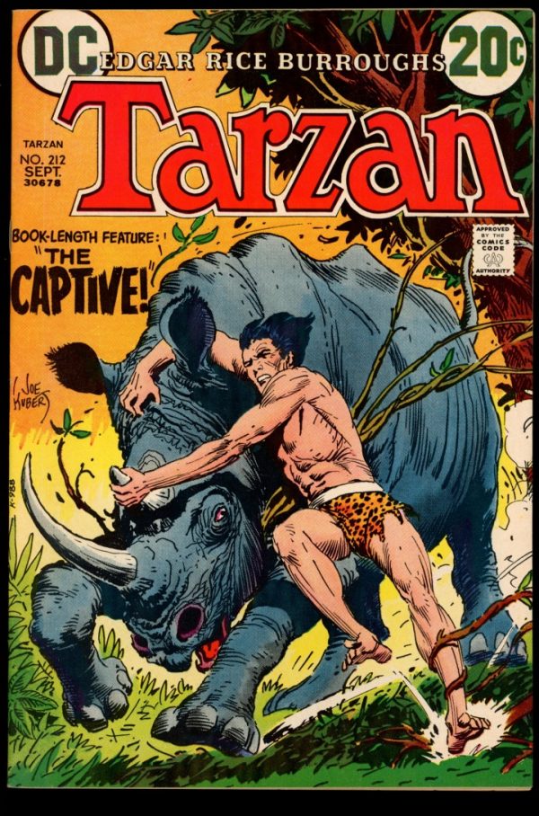 Tarzan - #212 - 09/72 - 7.0 - DC