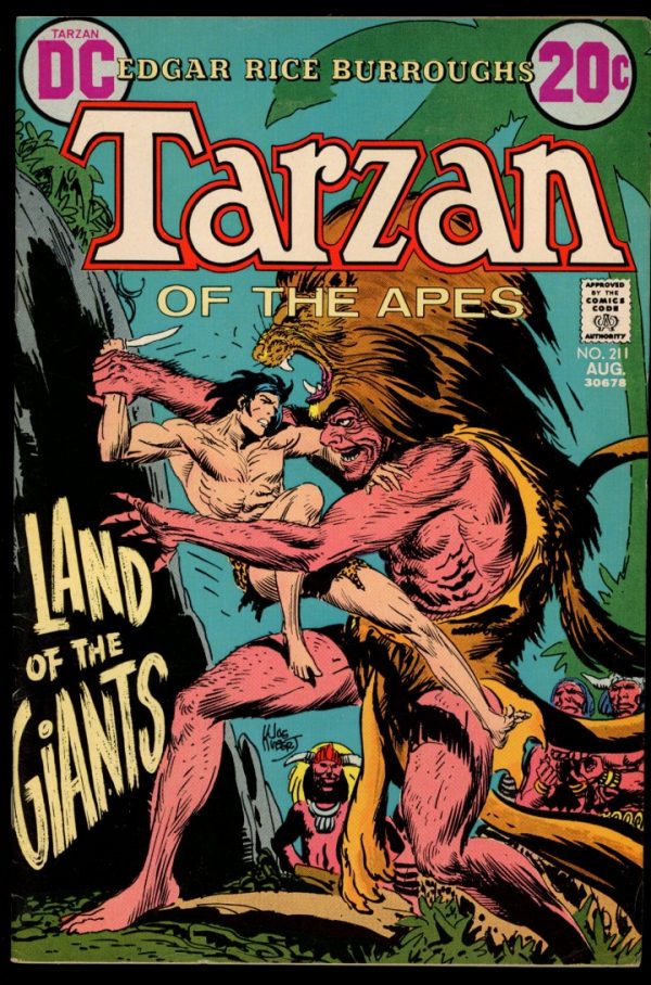 Tarzan - #211 - 08/72 - 8.0 - DC