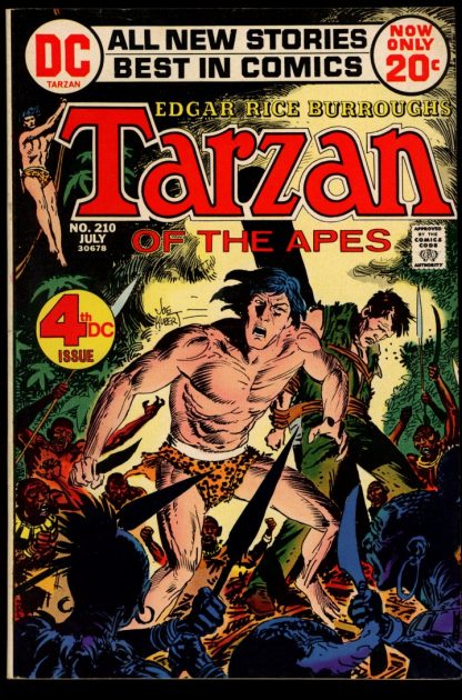 Tarzan - #210 - 07/72 - 8.0 - DC