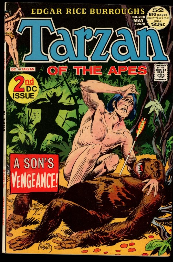 Tarzan - #208 - 05/72 - 8.0 - DC