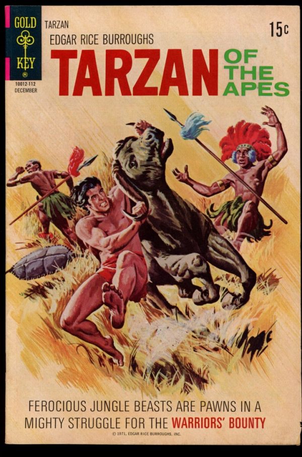 Tarzan - #205 - 12/71 - 5.0 - Gold Key