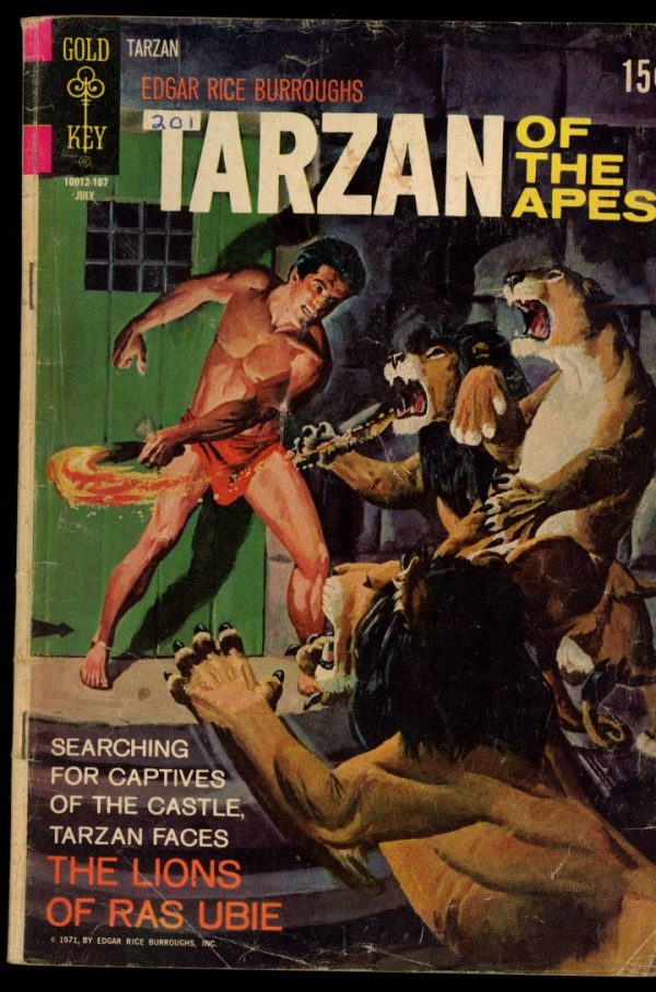 Tarzan - #201 - 07/71 - 3.0 - Gold Key