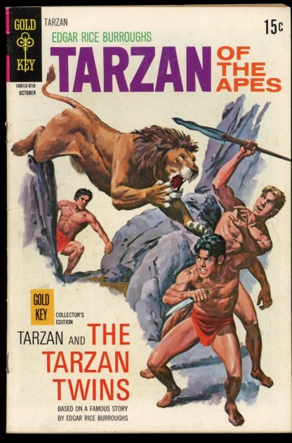 Tarzan - #196 - 10/70 - 5.0 - Gold Key