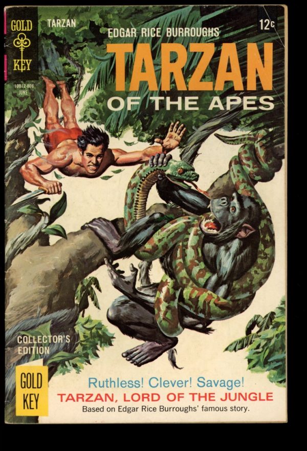 Tarzan - #176 - 06/68 - 5.0 - Gold Key