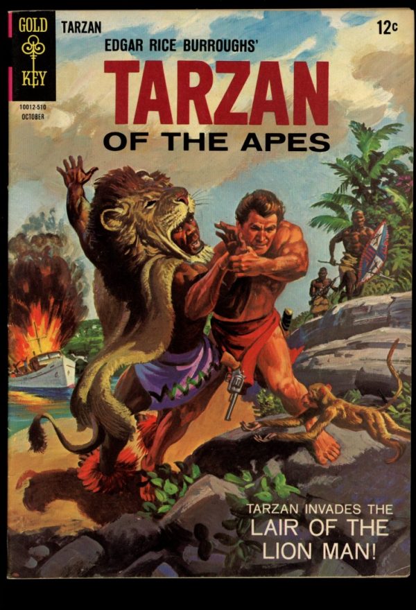 Tarzan - #153 - 10/65 - 8.0 - Gold Key