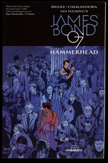 James Bond: Hammerhead - #1 – CVR B - 10/16 - 9.4 - Dynamite