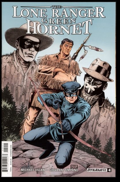 Lone Ranger Green Hornet - #4 - 10/16 - 9.4 - Dynamite