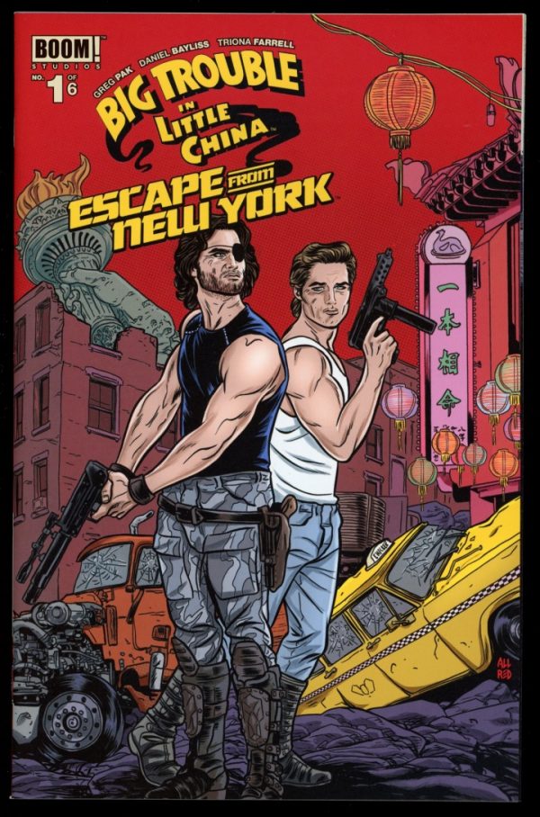 Big Trouble In Little China/Escape From New York - #1 OF 6 – SUB CVR - 10/16 - 9.4 - Boom