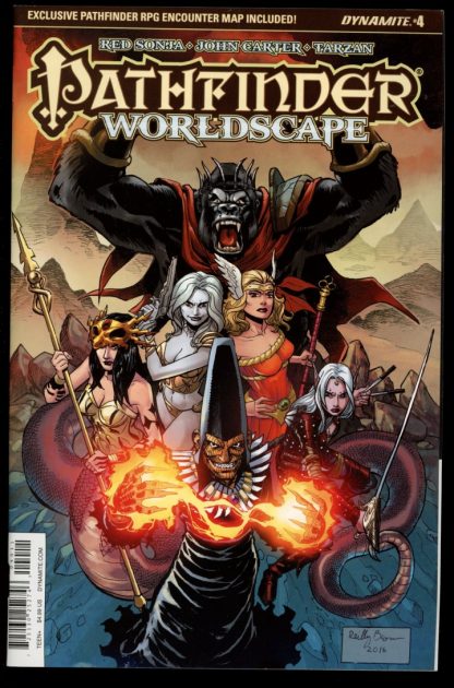 Pathfinder Worldscape - #4 – CVR A - -/17 - 9.4 - Dynamite