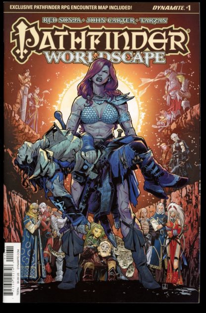 Pathfinder Worldscape - #1 – CVR C - -/16 - 9.4 - Dynamite