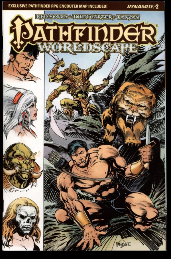 Pathfinder Worldscape - #2 – CVR B - -/16 - 9.4 - Dynamite