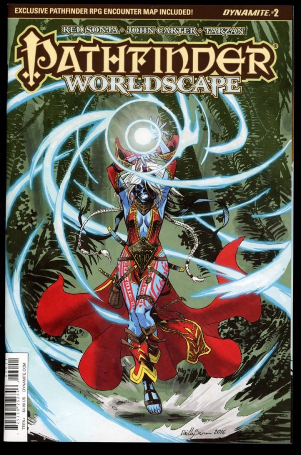 Pathfinder Worldscape - #2 – CVR A - -/16 - 9.4 - Dynamite