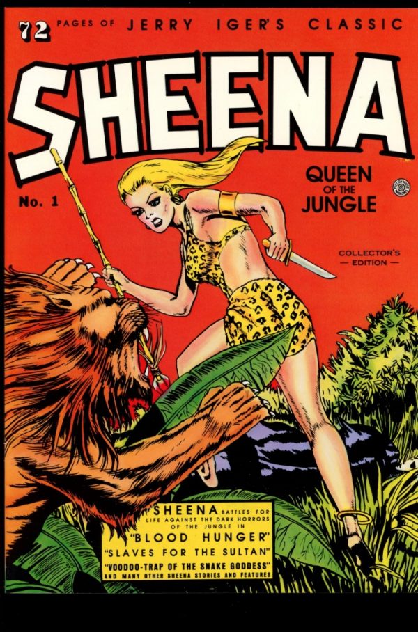 Jerry Iger's Classic Sheena - 1st Print - 04/85 - 9.2 - Blackthorne