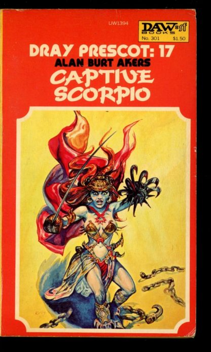 Captive Scorpio [DRAY Prescott] - 1st Print - #17 - 08/78 - VG - DAW Books