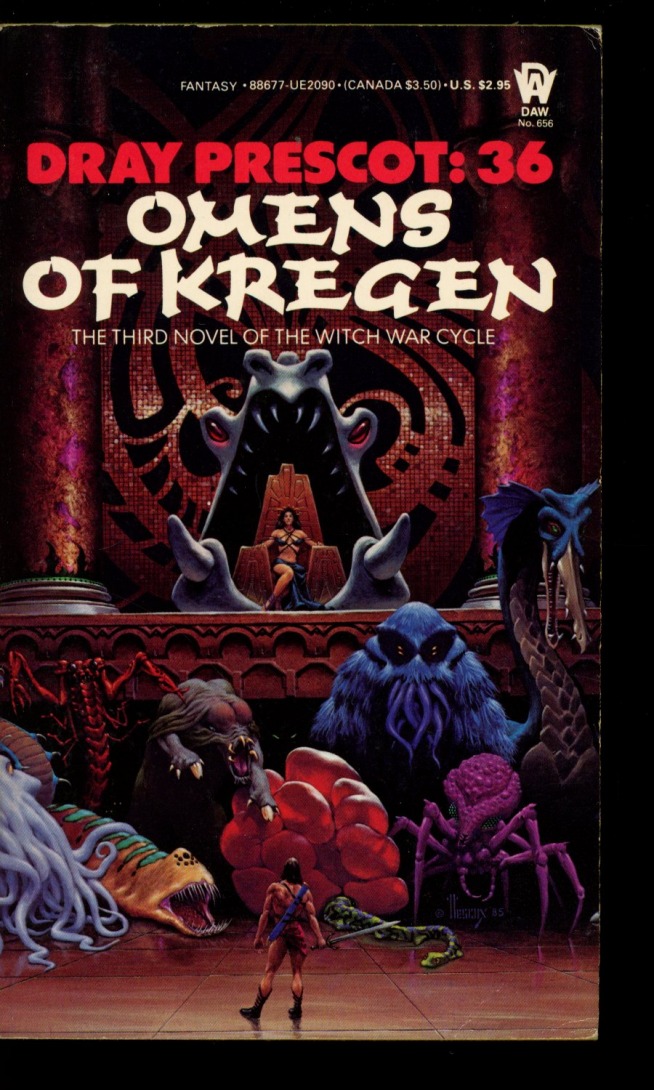Omens Of Kregen [DRAY Prescott] - 1st Print - #36 - 12/85 - NF - DAW Books