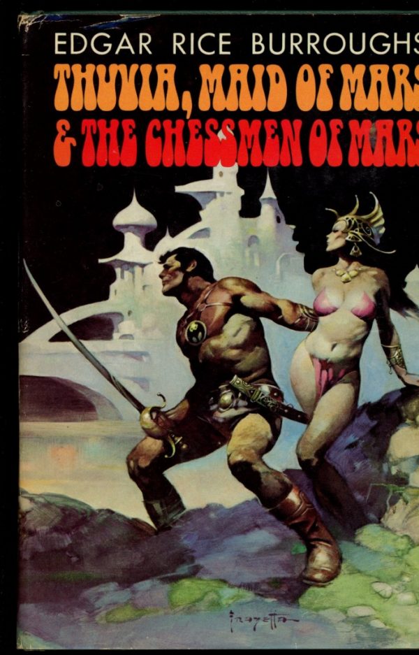 Thuvia Maid Of Mars & The Chessmen Of Mars - BOMC - -/72 - VG/NF - Nelson Doubleday