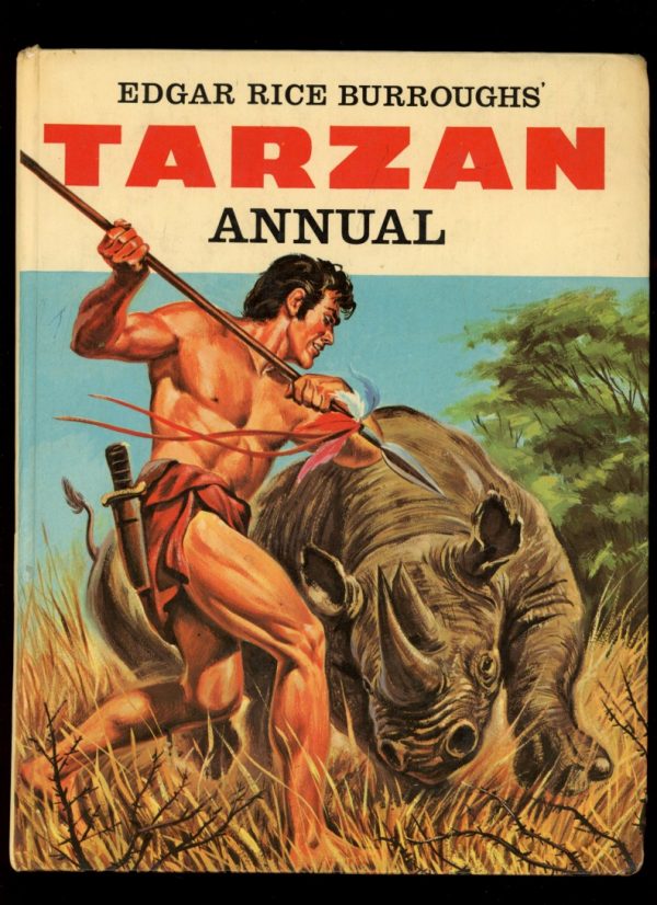 Edgar Rice Burroughs' Tarzan Annual [BRITISH] - 1967 - -/67 - VG - World Distributors