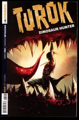 Turok: Dinosaur Hunter - #6 – SUB CVR - 07/14 - 9.6 - Dynamite