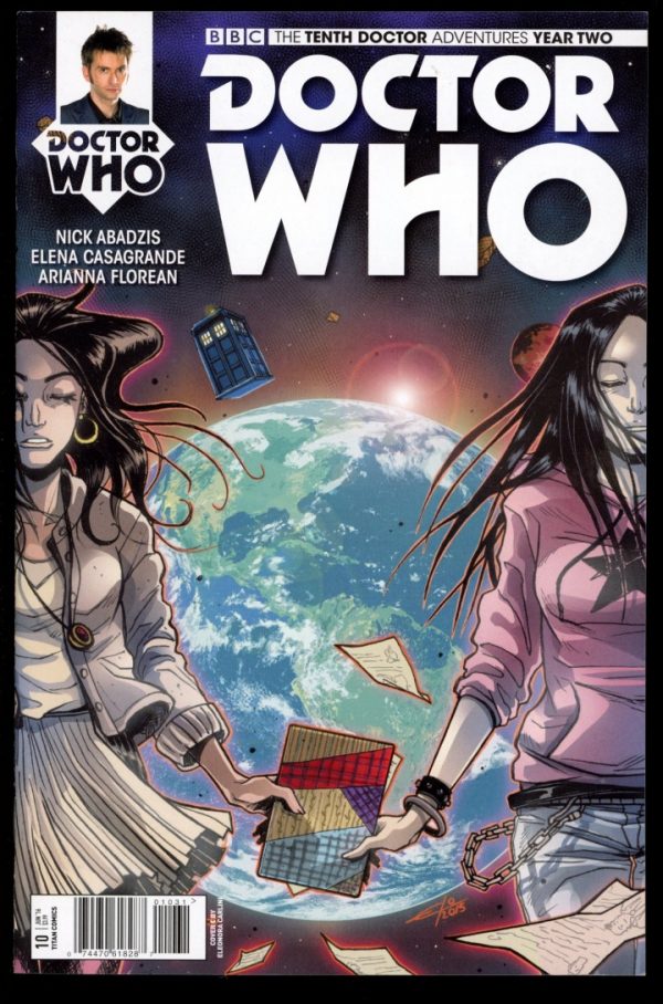 Doctor Who: The Tenth Doctor Year Two - #10 – CVR C - 06/16 - 9.6 - Elena Casagrande