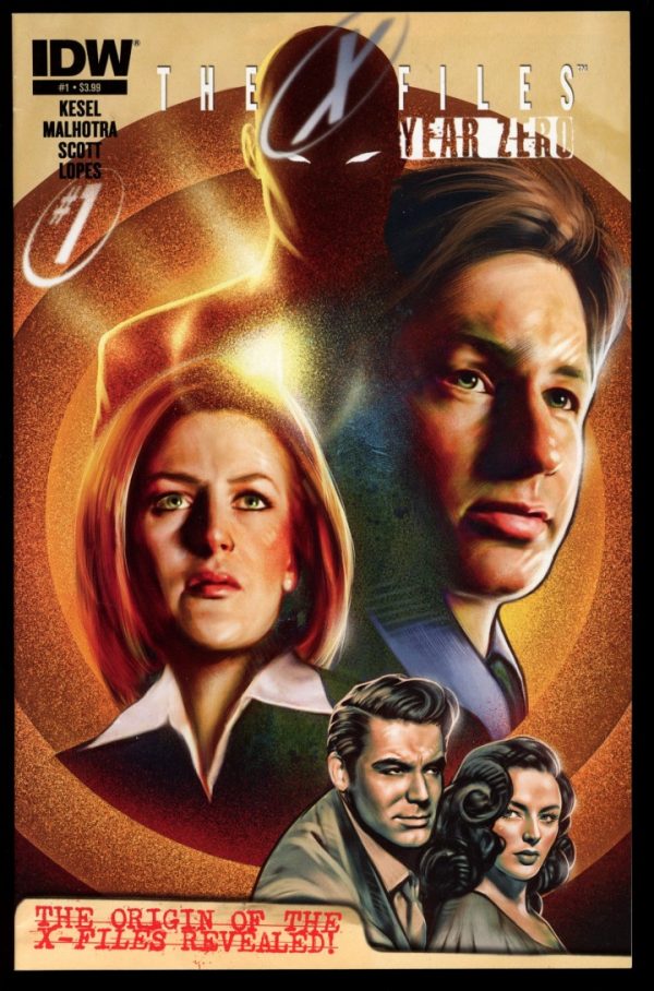 X-Files: Year Zero - #1 – MAIN CVR - 07/14 - 9.0 - IDW