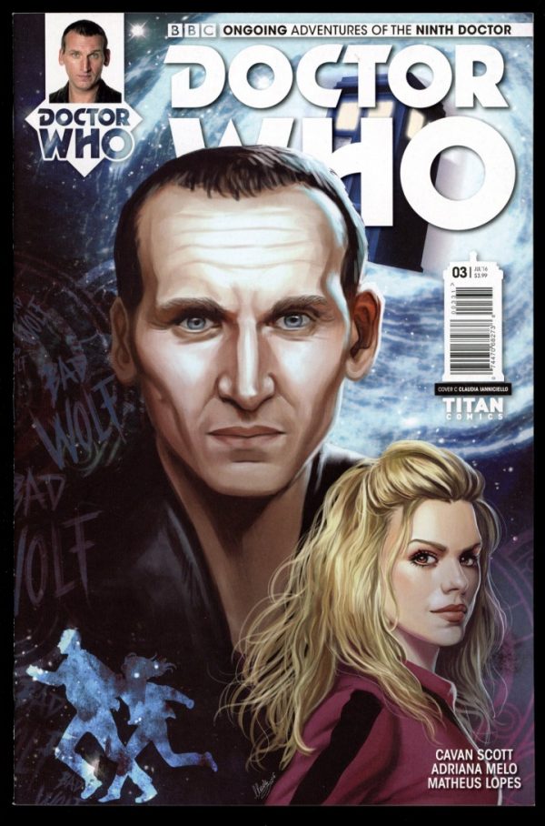 Doctor Who: The Ninth Doctor Ongoing - #3 – CVR C - 07/16 - 9.6 - Titan Comics
