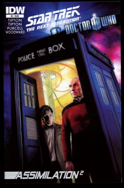 Star Trek The Next Generation / Doctor Who: Assimilation 2 - #5 – MAIN CVR - 09/12 - 9.4 - IDW