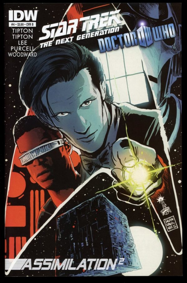 Star Trek The Next Generation / Doctor Who: Assimilation 2 - #4 – CVR B - 08/12 - 9.6 - IDW