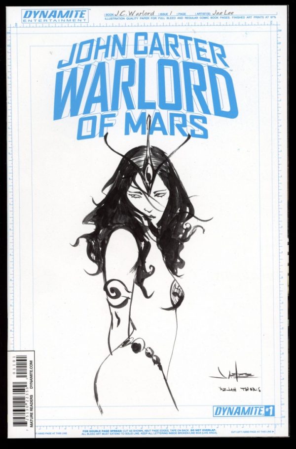 John Carter Warlord Of Mars - #1 – CVR J - 10/15 - 9.6 - Dynamite