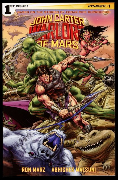 John Carter Warlord Of Mars - #1 – CVR O - 10/15 - 9.6 - Dynamite