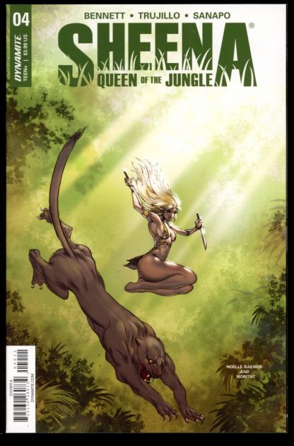 Sheena Queen Of The Jungle - #4 – CVR A - 12/17 - 9.6 - Dynamite