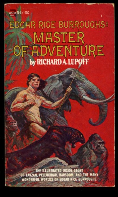 Edgar Rice Burroughs: Master Of Adventure - #N-6 - -/68 - VG - Ace #N-6