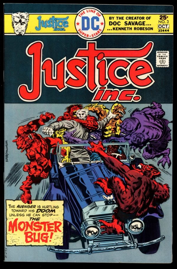 Justice Inc. - #3 - 09-10/75 - 9.2 - DC